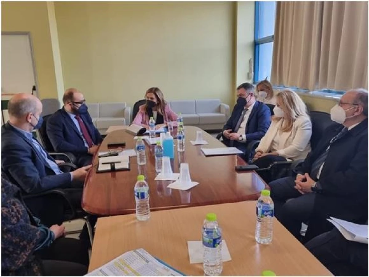 Επίσκεψη Υφυπουργού Υγείας Ζωής Ράπτη στο Γ.Ν. Κατερίνης και σε δομές Ψυχικής Υγείας του νομού Πιερίας,18/02/2022