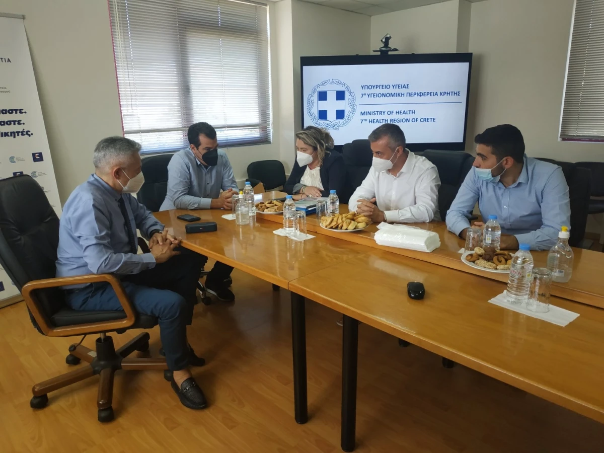 Επίσκεψη Υπουργού Υγείας Θάνου Πλεύρη στην Κρήτη