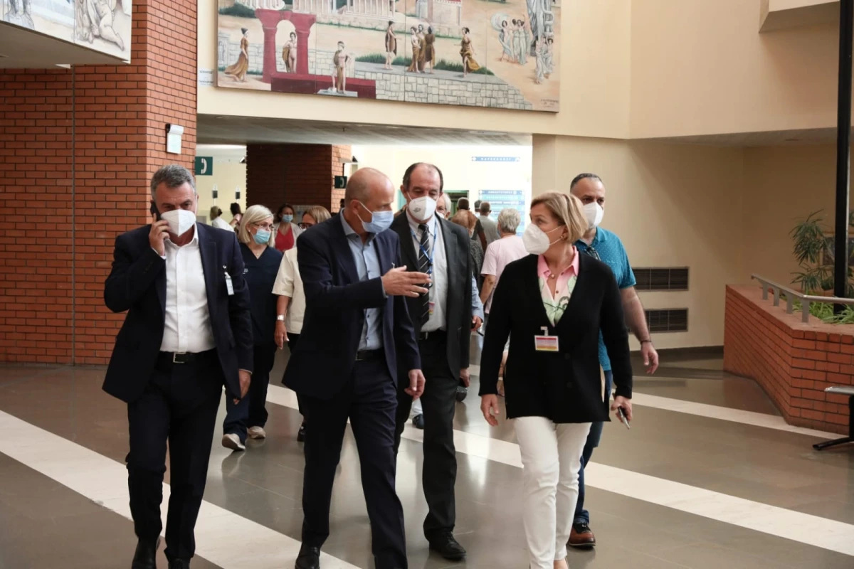 Επίσκεψη της Αναπληρώτριας Υπουργού Υγείας κα Μίνα Γκάγκα στην Θεσσαλονίκη