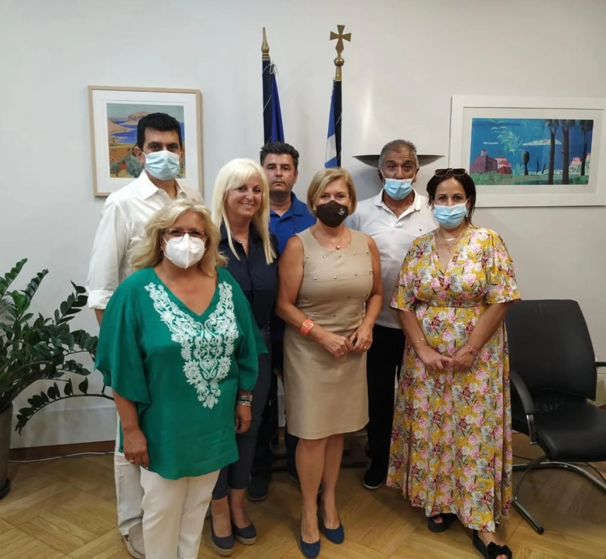 Συνάντηση Αναπληρώτριας Υπουργού Υγείας Μίνας Γκάγκα με εκπροσώπους των Συλλόγων Νοσηλευτών Δευτεροβάθμιας Εκπαίδευσης (ΣΥ.Ν.Δ.Ε.)