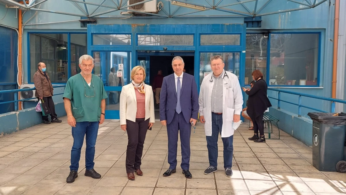 Επίσκεψη Αναπληρώτριας Υπουργού Υγείας στο Γ. Ν. Κέρκυρας