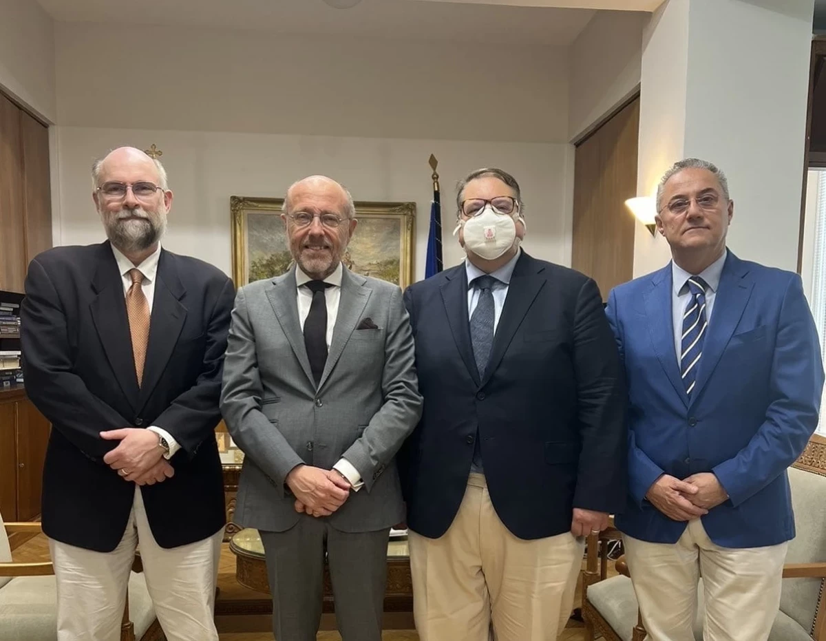 Συνάντηση Υφυπουργού Υγείας Δημήτρη Βαρτζόπουλου  με κλιμάκιο της Αμερικανικής Ψυχιατρικής Ένωσης (APA) και της Ελληνοαμερικανικής Ψυχιατρικής Ένωσης (HAPA)
