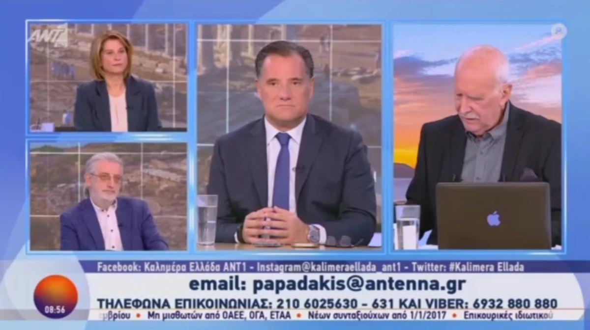 Σημεία συνέντευξης του Υπουργού Υγείας Άδωνι Γεωργιάδη στην εκπομπή «Ώρα Ελλάδος» με τους Παναγιώτη Στάθη και Γιάννη Κολοκυθά, στο OPEN