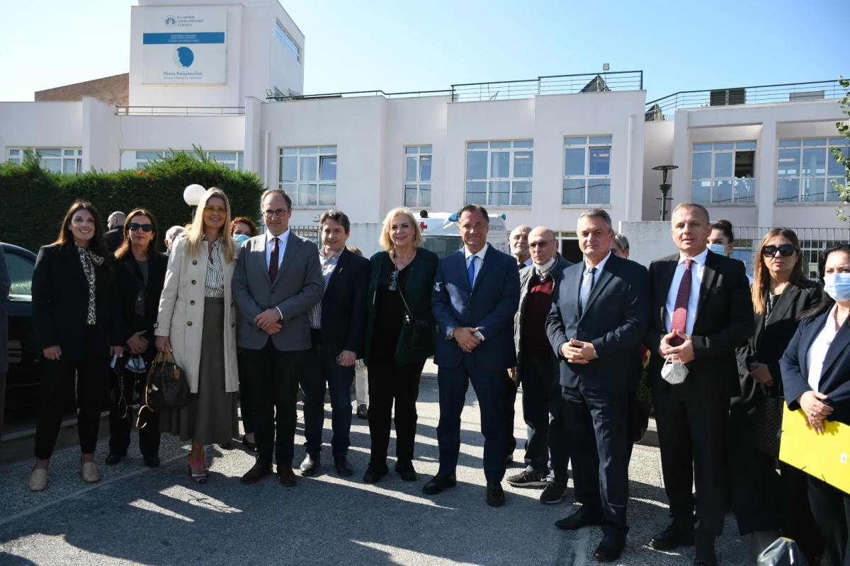 Επίσκεψη του Υπουργού Υγείας Άδωνι Γεωργιάδη στο ΑΝΘ «Θεαγένειο» για την έναρξη της πιλοτικής εφαρμογής του προγράμματος «ΟΙΚΟΘΕΝ»