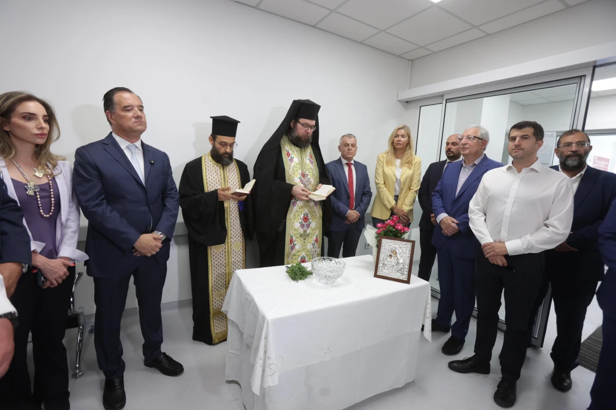 Εγκαίνια της νέας πτέρυγας ΤΕΠ στο Γενικό Νοσοκομείο Αττικής ΚΑΤ από τον Υπουργό Υγείας Άδωνι Γεωργιάδη