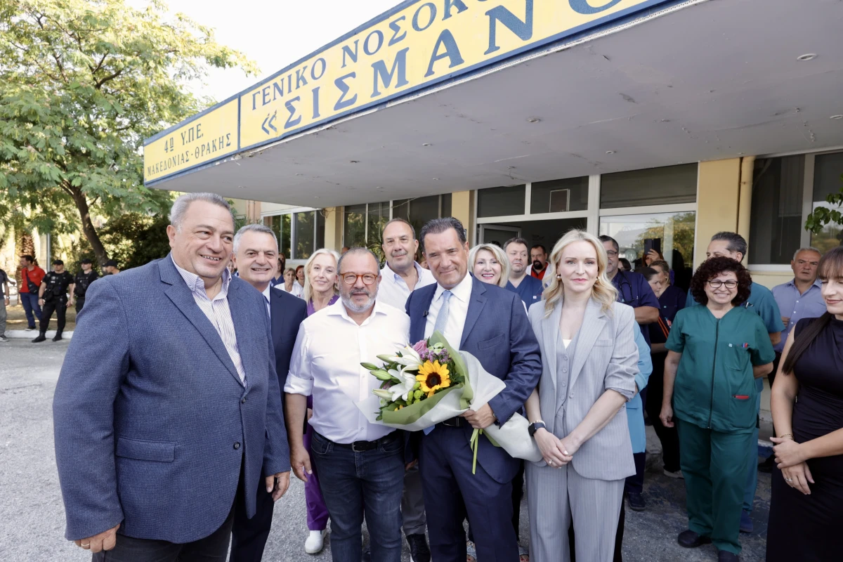 Επίσκεψη του Υπουργού Υγείας Άδωνι Γεωργιάδη σε Κομοτηνή, Ξάνθη, Καβάλα