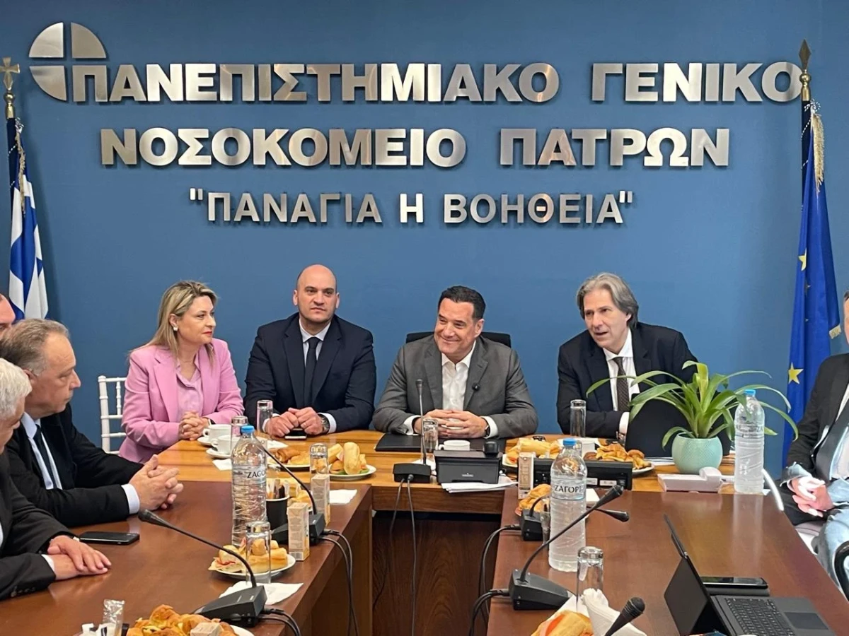 Επίσκεψη του Υπουργού Υγείας Άδωνι Γεωργιάδη στην Πάτρα