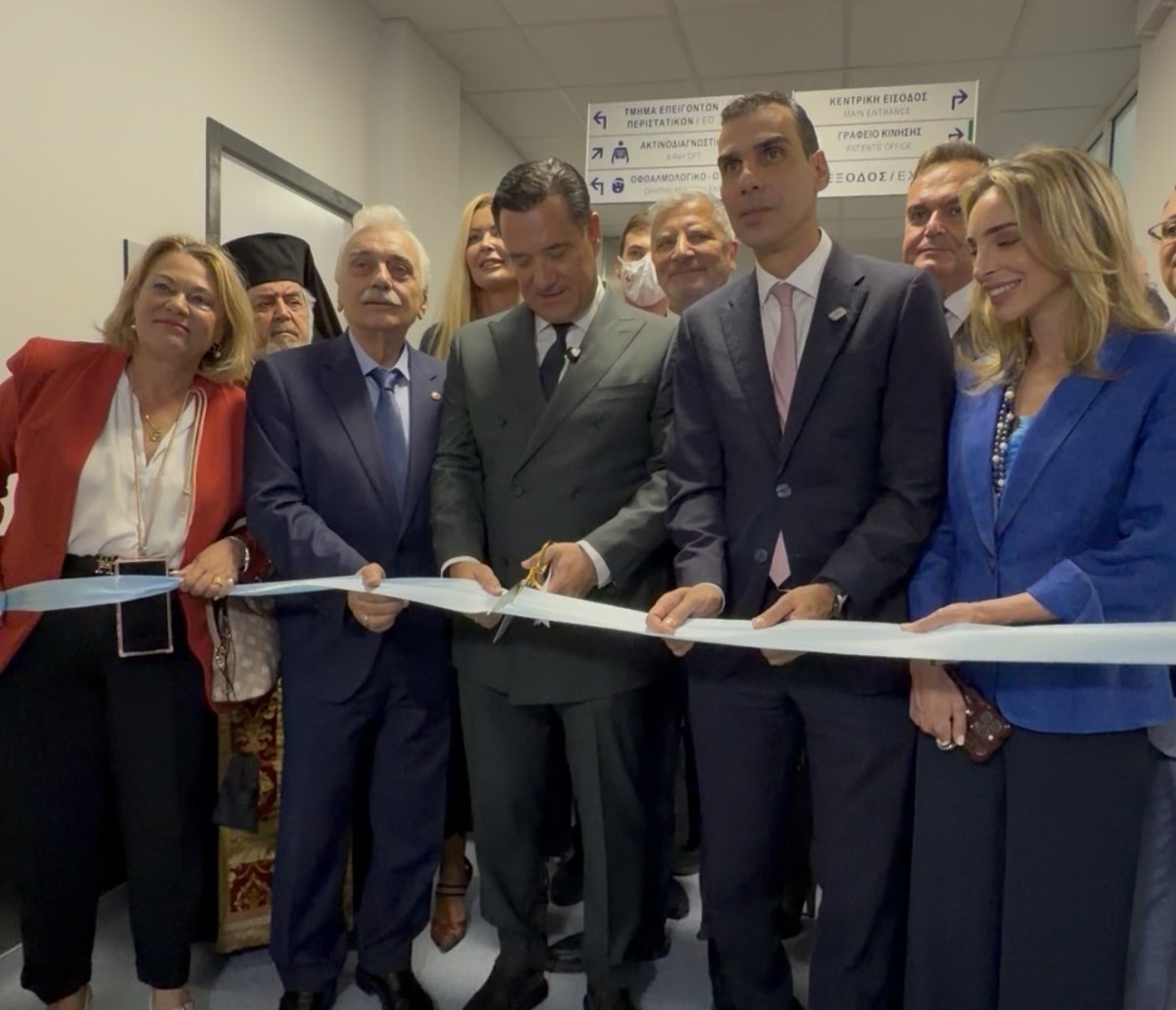 Εγκαίνια της Β’ φάσης του ανακαινισμένου ΤΕΠ στο ΓΝΑ «Κοργιαλένειο – Μπενάκειο Ελληνικού Ερυθρού Σταυρού»