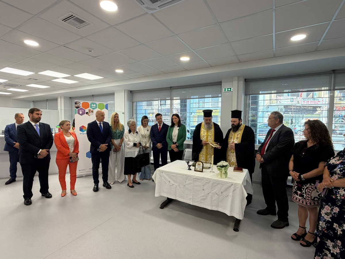 Εγκαίνια ανακαίνισης και ενεργειακής αναβάθμισης του Κέντρου Υγείας Ζωγράφου, σε κτίριο ιδιοκτησίας του ΕΦΚΑ