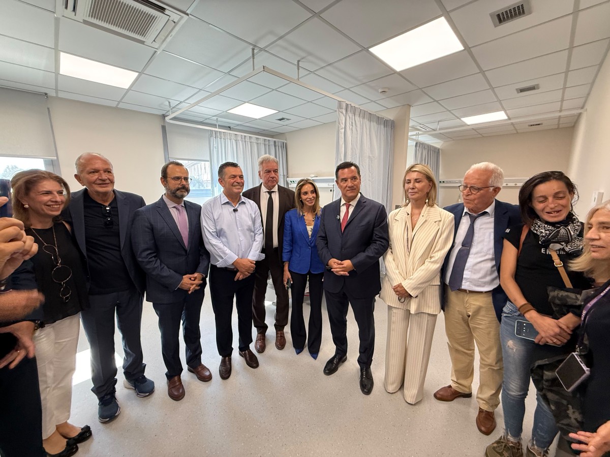 Εγκαίνια των νέων ΤΕΠ στα Νοσοκομεία Τρικάλων και Βόλου παρουσία του Υπουργού Υγείας Άδωνι Γεωργιάδη