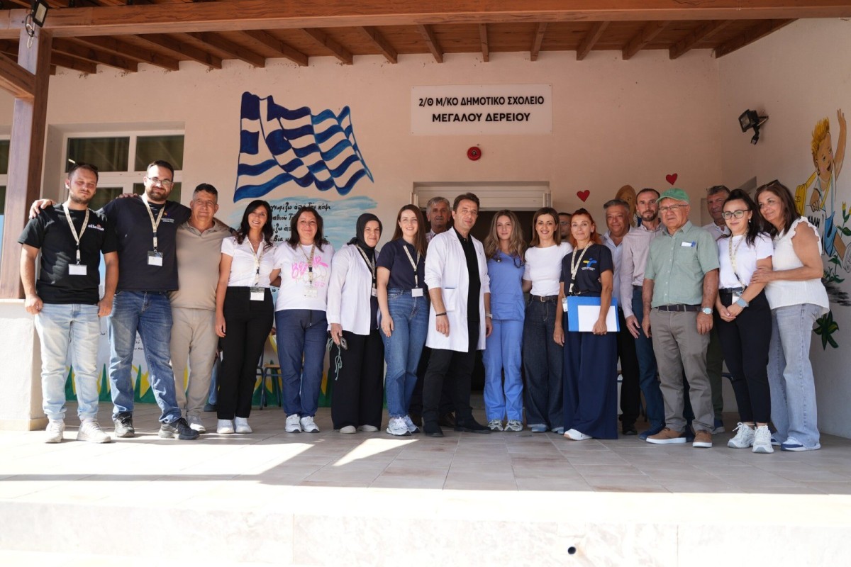 Η Ειρήνη Αγαπηδάκη στο Μέγα Δέρειο. Η Τηλεϊατρική και οι ΚΟΜΥ σώζουν ζωές στην πρώτη γραμμή
