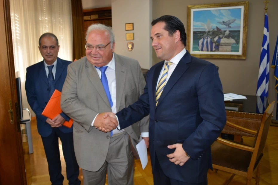 Συνάντηση του Υπουργού Υγείας, κ. Άδωνι Γεωργιάδη, με τον Γενικό Επιθεωρητή Δημόσιας Διοίκησης.