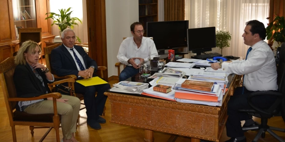 Συνάντηση του Υπουργού Υγείας, κ. Άδωνι Γεωργιάδη με τον Γενικό Επιθεωρητή του Σ.Ε.Υ.Υ.Π. και τους δύο επιθεωρητές του περιστατικού στο Γ.Ν. Κέρκυρας.