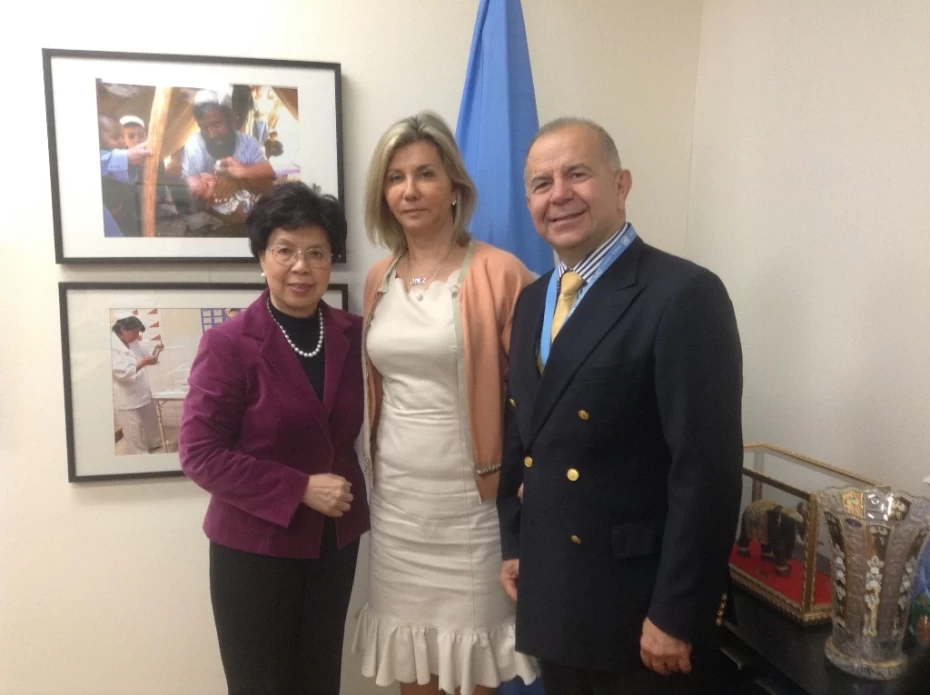 Συνάντηση της Υφυπουργού Υγείας, κ. Ζέττας Μακρή, με την Διευθύντρια του ΠΟΥ.