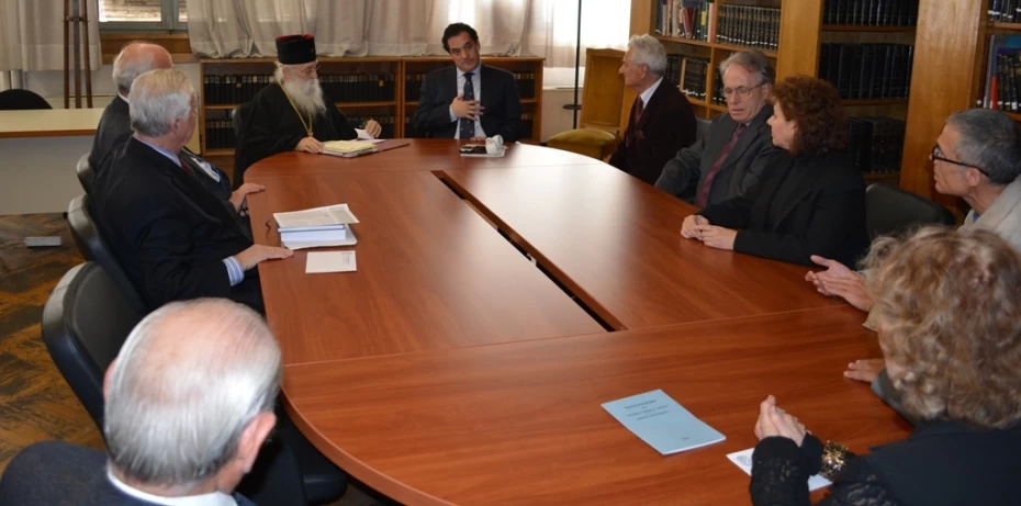 Συνάντηση του Υπουργού Υγείας, κ. Άδωνι Γεωργιάδη, με την προσωρινή διοίκηση του Ελληνικού Ερυθρού Σταυρού.