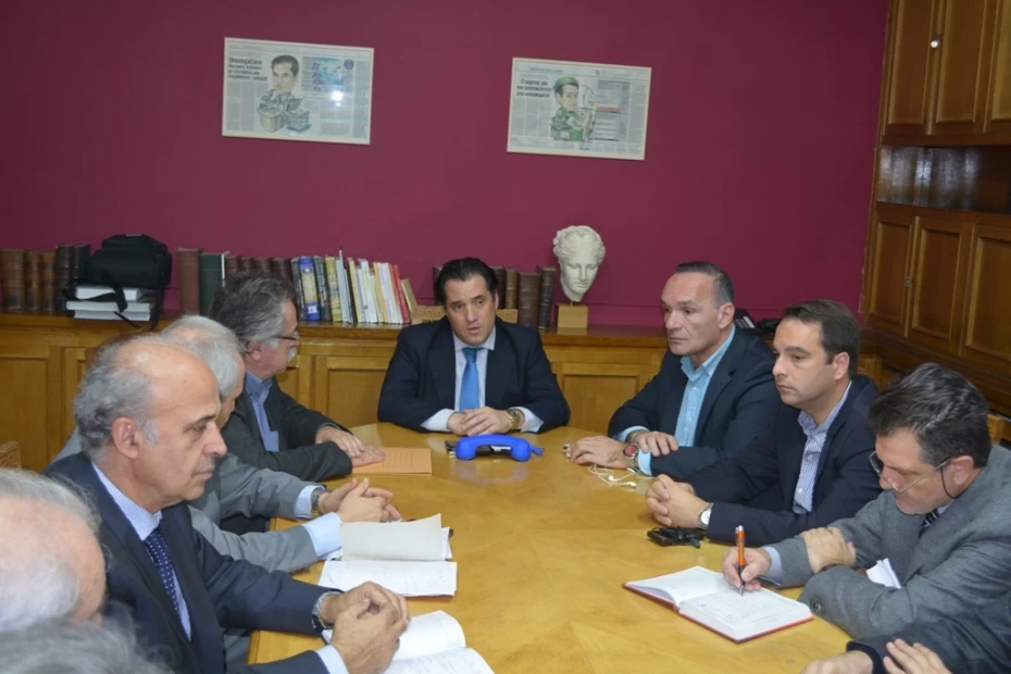 Συνάντηση του Υπουργού Υγείας, κ. Άδωνι Γεωργιάδη, με τον Πρόεδρο του ΠΦΣ.