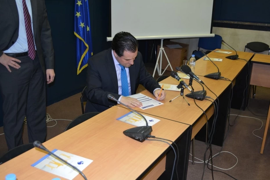 Εκδήλωση για την Τράπεζα Εθελοντών Δοτών Μυελού των Οστών, παρουσία του Υπουργού Υγείας, κ. Άδωνι Γεωργιάδη.