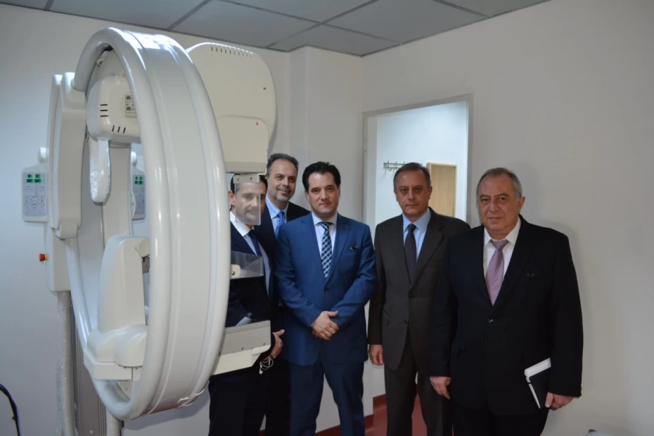 Επίσκεψη του Υπουργού Υγείας, κ. Άδωνι Γεωργιάδη, στο ΓΝ Ευαγγελισμός.