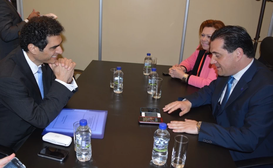 Συνάντηση του Υπουργού Υγείας, κ. Άδωνι Γεωργιάδη, με τον Κύπριο ομόλογό του, κ. Φίλιππο Πατσαλή.