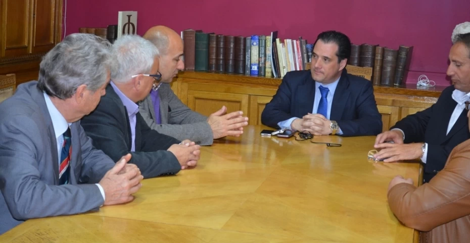 Συνάντηση του Υπουργού Υγείας, κ. Άδωνι Γεωργιάδη, με τους δημάρχους των νησιών Λέρου και Πάτμου.