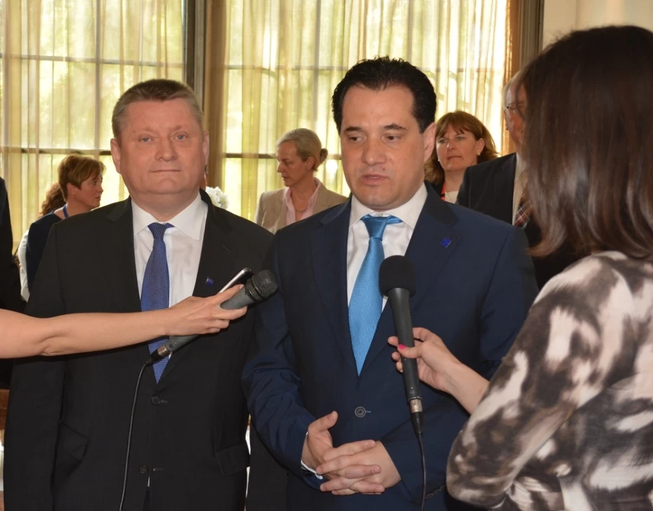 Συνάντηση του Υπουργού Υγείας, κ. Άδωνι Γεωργιάδη, με τον Γερμανό ομόλογό του, κ. Hermann Grohe. 