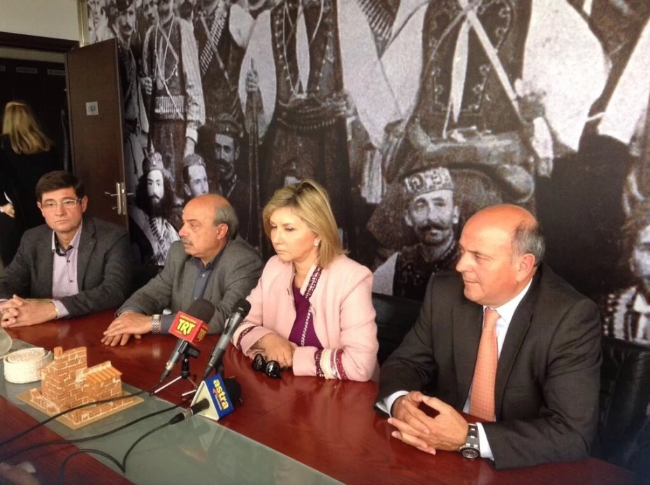 Επίσκεψη της Υφυπουργού Υγείας, κας Ζέττας Μακρή, στο Κέντρο Αποκατάστασης στη Λάρισα.