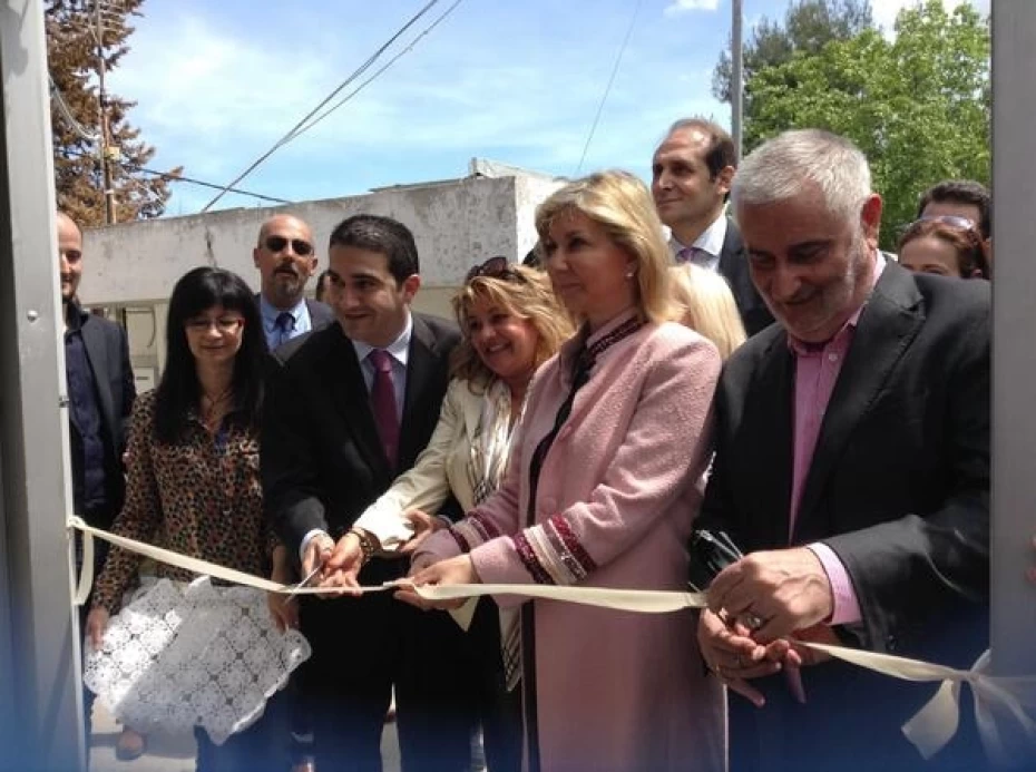  Εγκαίνια από την Υφυπουργό Υγείας, κα Ζέττα Μακρή, της νέας Μονάδας Θεραπείας του ΟΚΑΝΑ στο Γενικό Νοσοκομείο Ημαθίας.