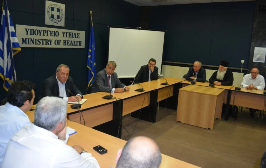 Συνάντηση του Υπουργού Υγείας, Μάκη Βορίδη, με φορείς της Βοιωτίας για τη Δημόσια Υγεία στο νομό.