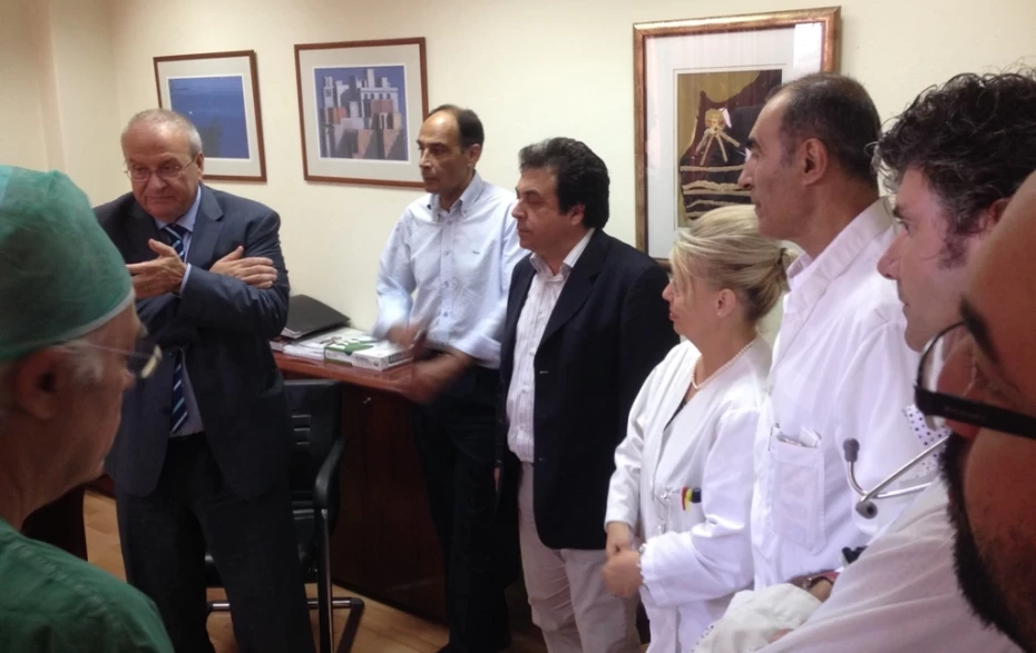 Επίσκεψη του Υπουργού Αναπληρωτή Υγείας, Λεωνίδα Γρηγοράκου, στην 6η Υ.Πε.
