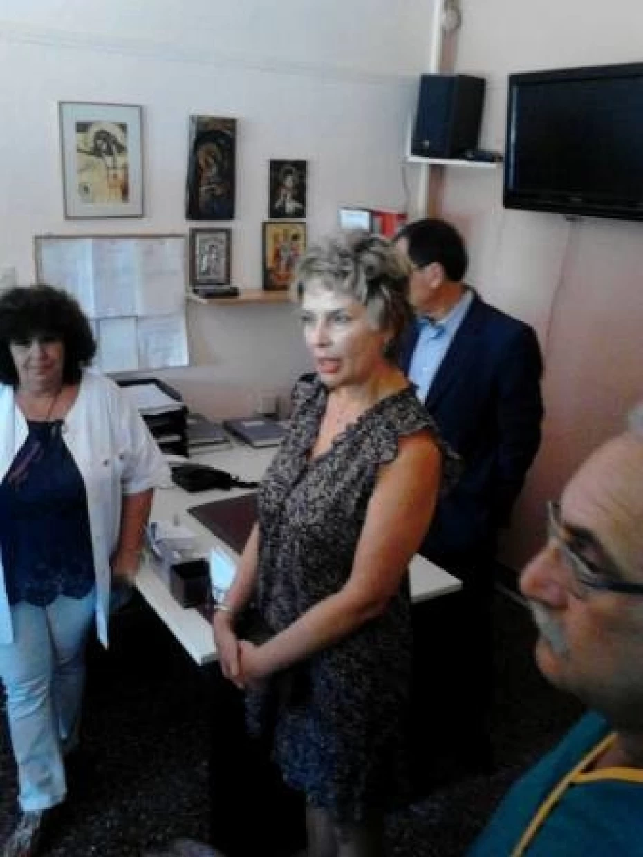 Επίσκεψη της Υφυπουργού Υγείας στο Γενικό Νοσοκομείο Βεροίας.