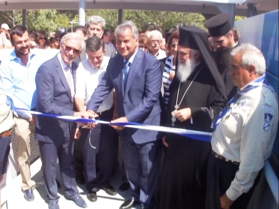 Παρουσία του Υπουργού Υγείας, Μάκη Βορίδη, στα εγκαίνια του ΚΥ Ραφήνας.