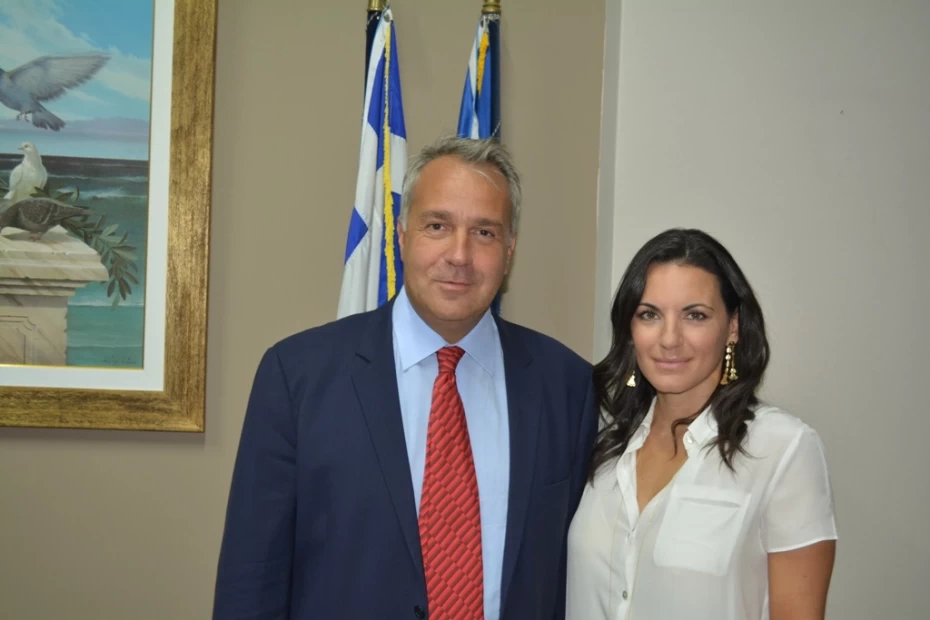 Συνάντηση του Υπουργού Υγείας, Μάκη Βορίδη, με την Υπουργό Τουρισμού, Όλγα Κεφαλογιάννη.