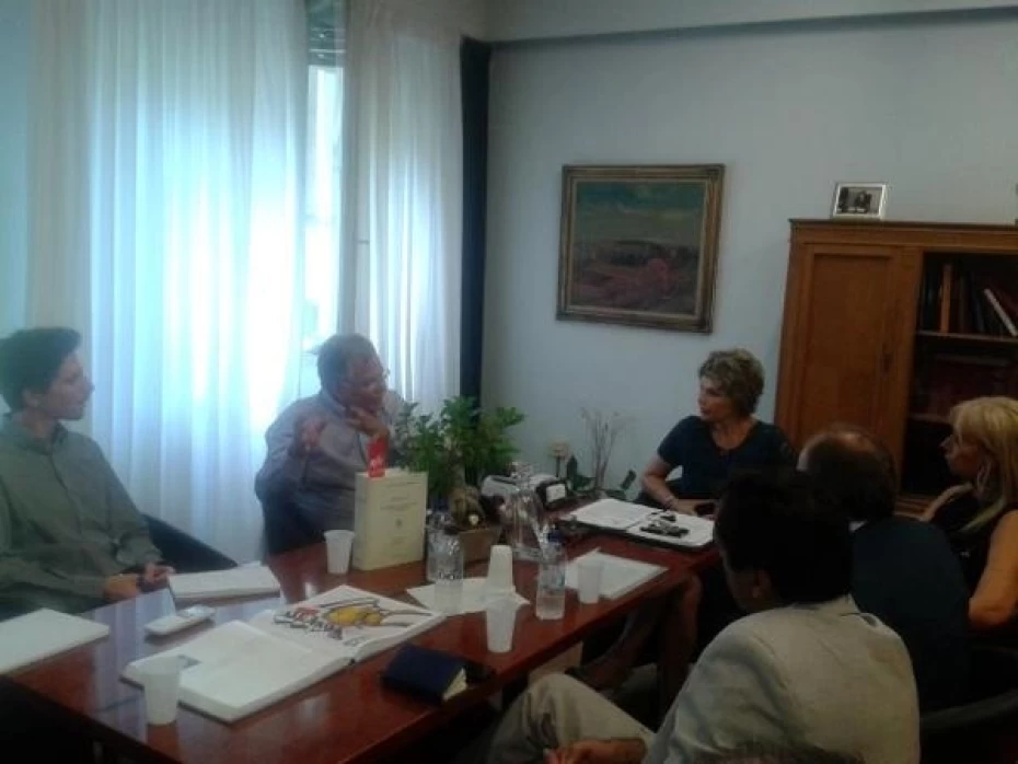 Συνάντηση της Υφυπουργού Υγείας, Κατερίνας Παπακώστα, για την προαγωγή υγείας των παιδιών.