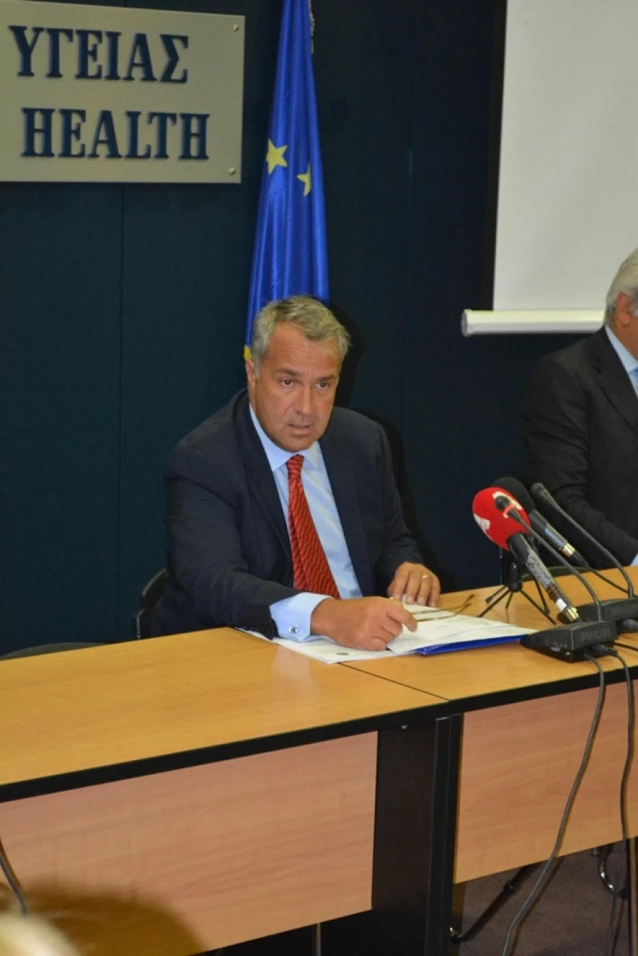 Συνέντευξη Τύπου του Υπουργού Υγείας, Μάκη Βορίδη.