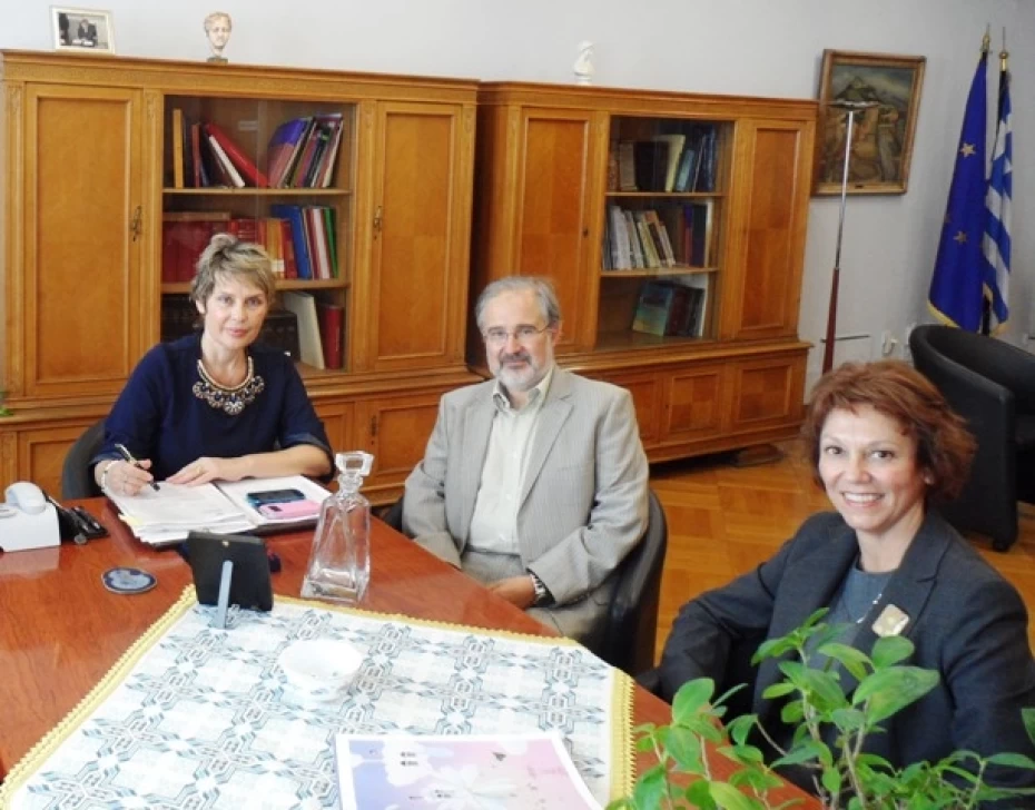 Συνάντηση της Υφυπουργού Υγείας, Κατερίνας Παπακώστα, με τους Γιατρούς του Κόσμου.