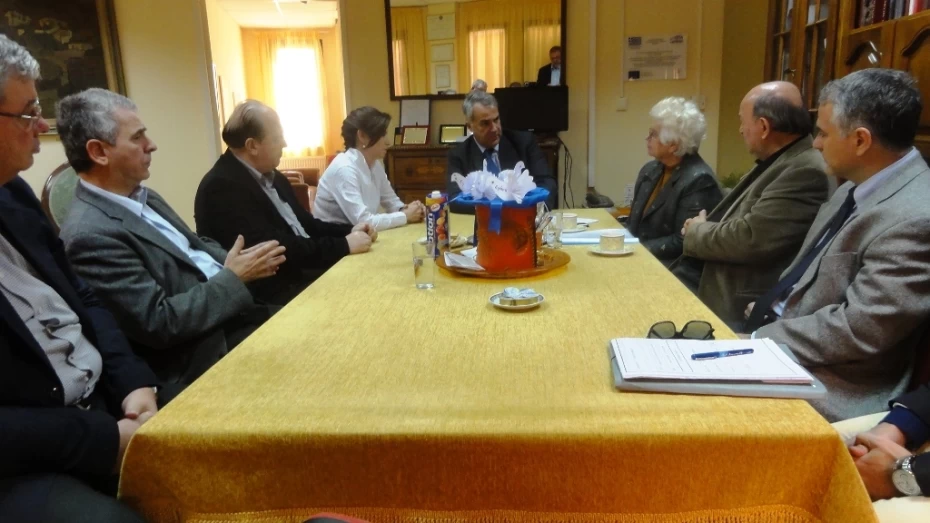 Επίσκεψη του Υπουργού Υγείας, Μάκη Βορίδη, στο παράρτημα της ΕΛΕΠΑΠ στα Ιωάννινα.