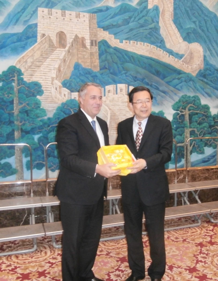 Eπίσκεψη του Υπουργού Υγείας, Μάκη Βορίδη, στην Λαϊκή Δημοκρατία της Κίνας.