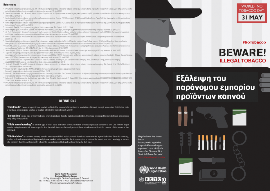 Παγκόσμια Ημέρα κατά του καπνίσματος 2015