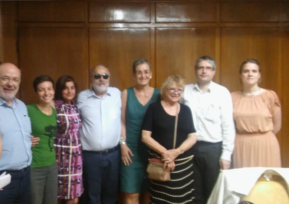 Συνάντηση του Υπουργού Υγείας Παναγιώτη Κουρουμπλή με Ευρωβουλευτές των Πρασίνων 18-07-2015