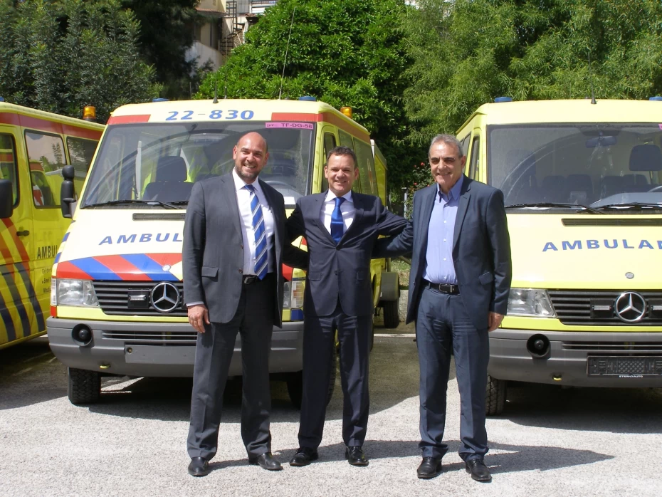 Παράδοση 18 Κινητών Μονάδων  από την Ολλανδία στο Ε.Κ.ΕΠ.Υ