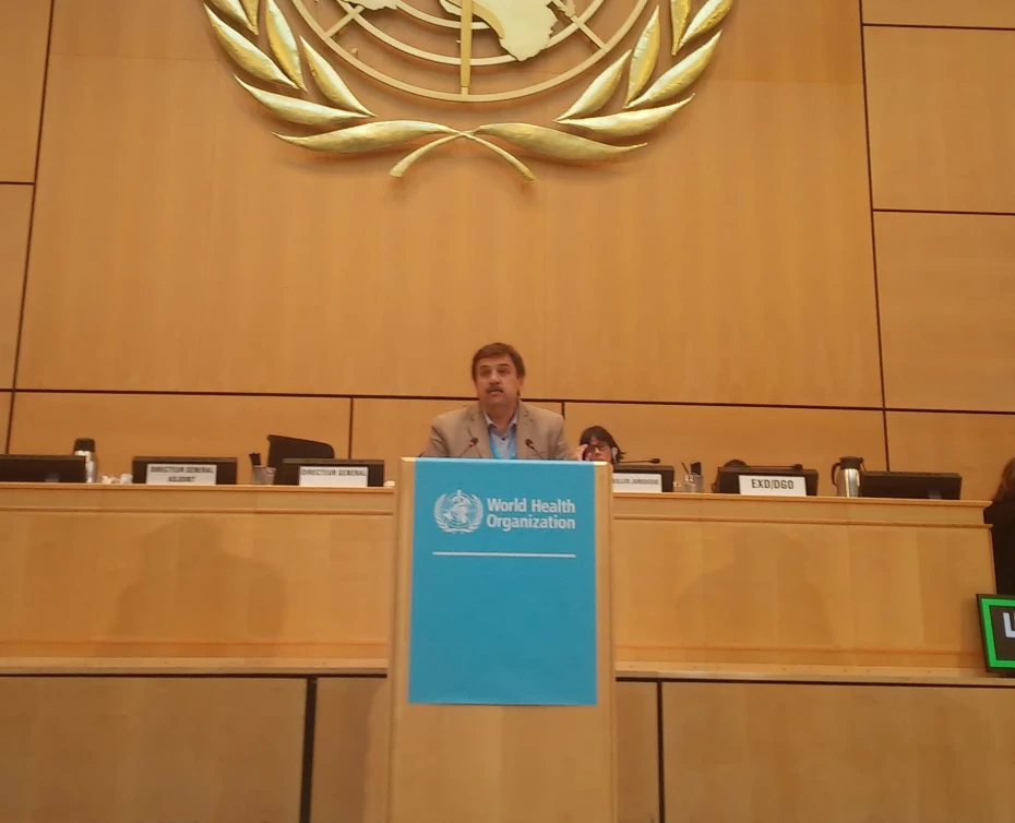 Ομιλία του Υπουργού Υγείας Α.Ξανθού στην 69η Γενική Συνέλευση του Παγκόσμιου Οργανισμού Υγείας 