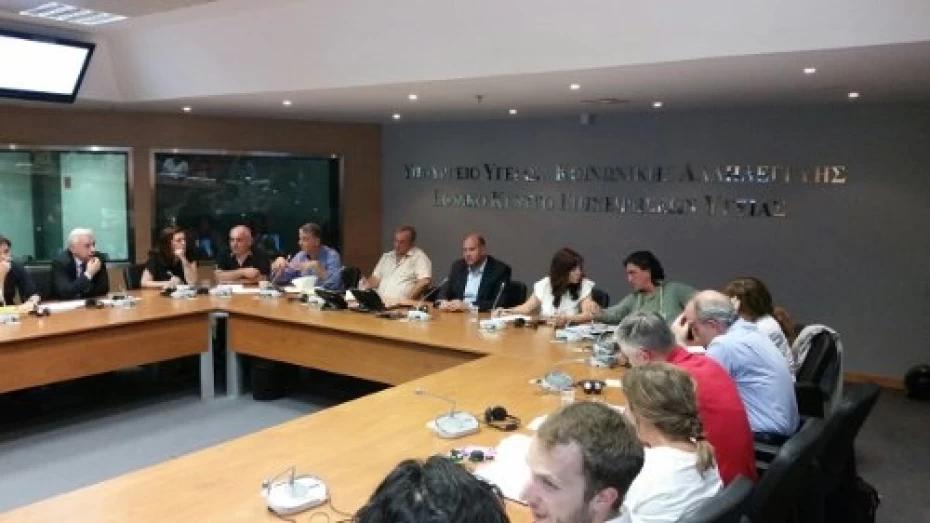 Σύσκεψη στο ΕΚΕΠΥ για το προσφυγικό 