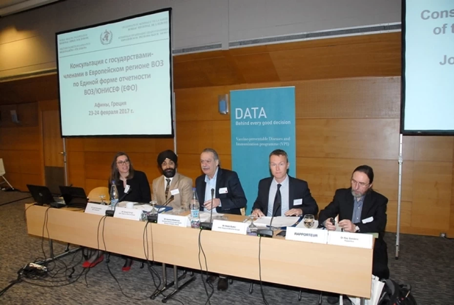 Ομιλία του ΓΓΔΥ Ιωάννη Μπασκόζου στη διαβούλευση για την Κοινή Φόρμα Αναφοράς του ΠΟΥ και της UNICEF, για τους εμβολιασμούς και την αποστολή στοιχείων από κάθε χώρα