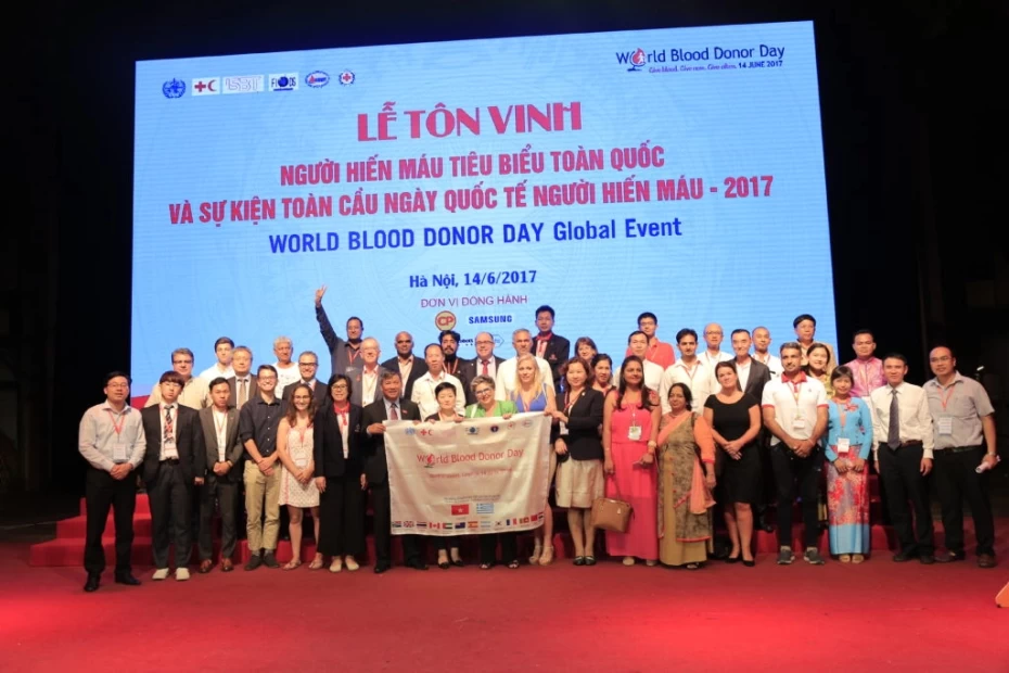 Στην Ελλάδα ο εορτασμός της Παγκόσμιας Ημέρας Εθελοντή Αιμοδότη το 2018