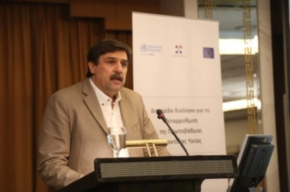 Περιοδεία  του υπουργού Υγείας, Ανδρέα Ξανθού στην Εύβοια 