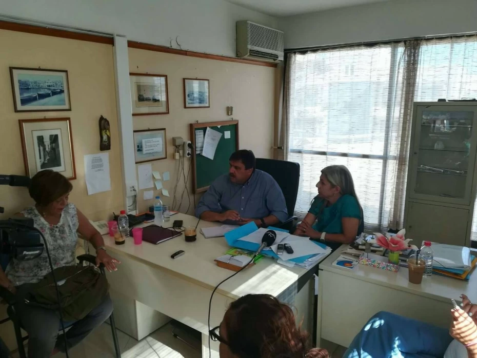 Περιοδεία του υπουργού Υγείας Ανδρέα Ξανθού στα Κέντρα Υγείας Ρεθύμνου