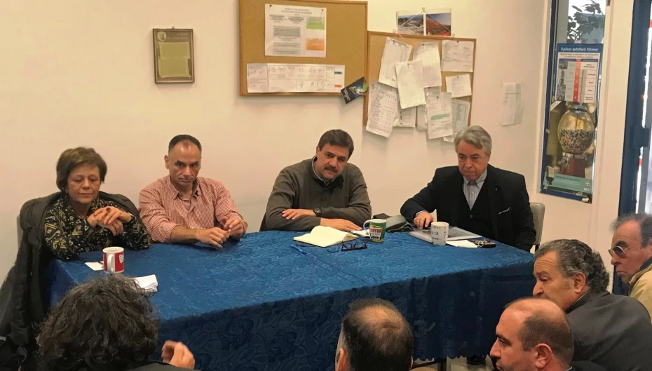 Επίσκεψη του Υπουργού Υγείας στο ΚΥ Περάματος και συμμετοχή στην ημερίδα με θέμα  «Μυλοπόταμος: Υγεία-Παιδεία- Πολιτισμός»