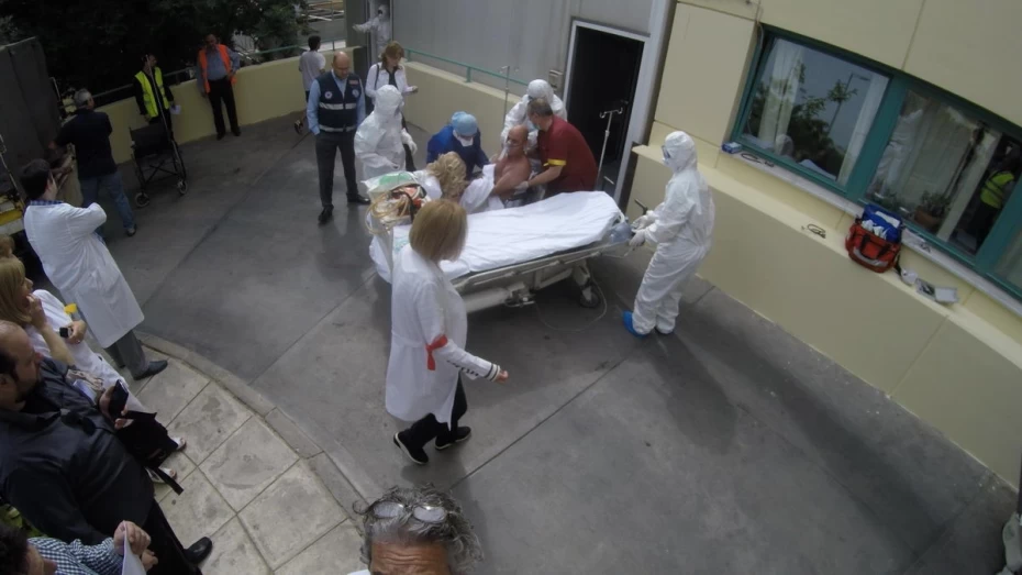 Άσκηση ετοιμότητας για έκθεση σε χημικό παράγοντα, στο ΓΝΑ Σισμανόγλειο