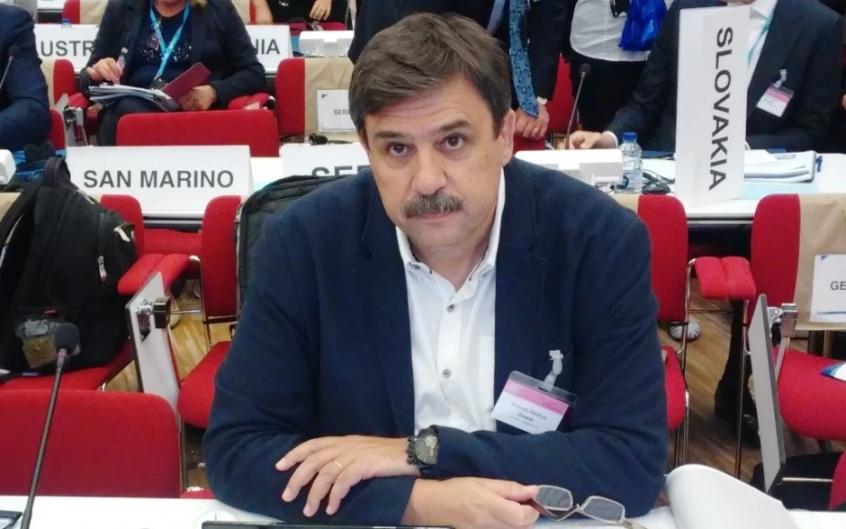 Παρέμβαση του υπουργού Υγείας, Ανδρέα Ξανθού στη συζήτηση για το Ευρωπαϊκό ΗΤΑ στο Συμβούλιο Υπουργών στο Λουξεμβούργο