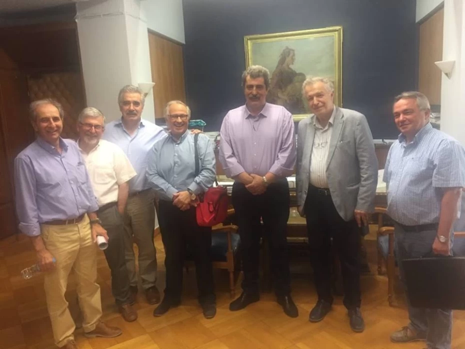 Συνάντηση στο Υπουργείο Υγείας με  εκπροσώπους της Διοίκησης της Πανελλήνιας Οδοντιατρικής Ομοσπονδίας.